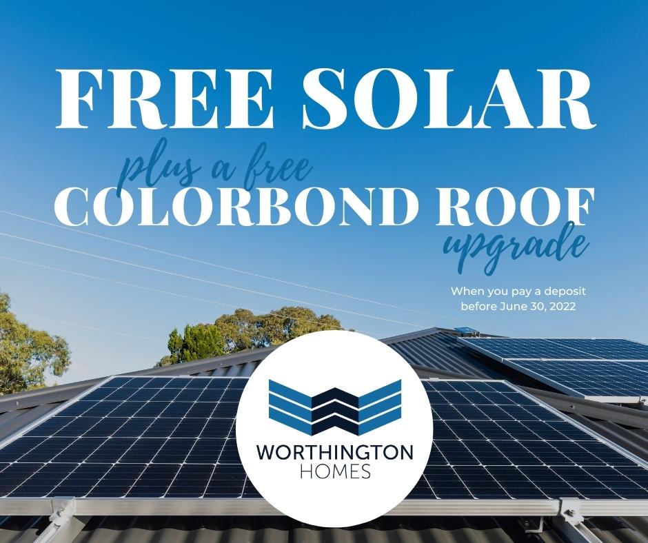 Free solar & Colorbond offer - 940 x 788