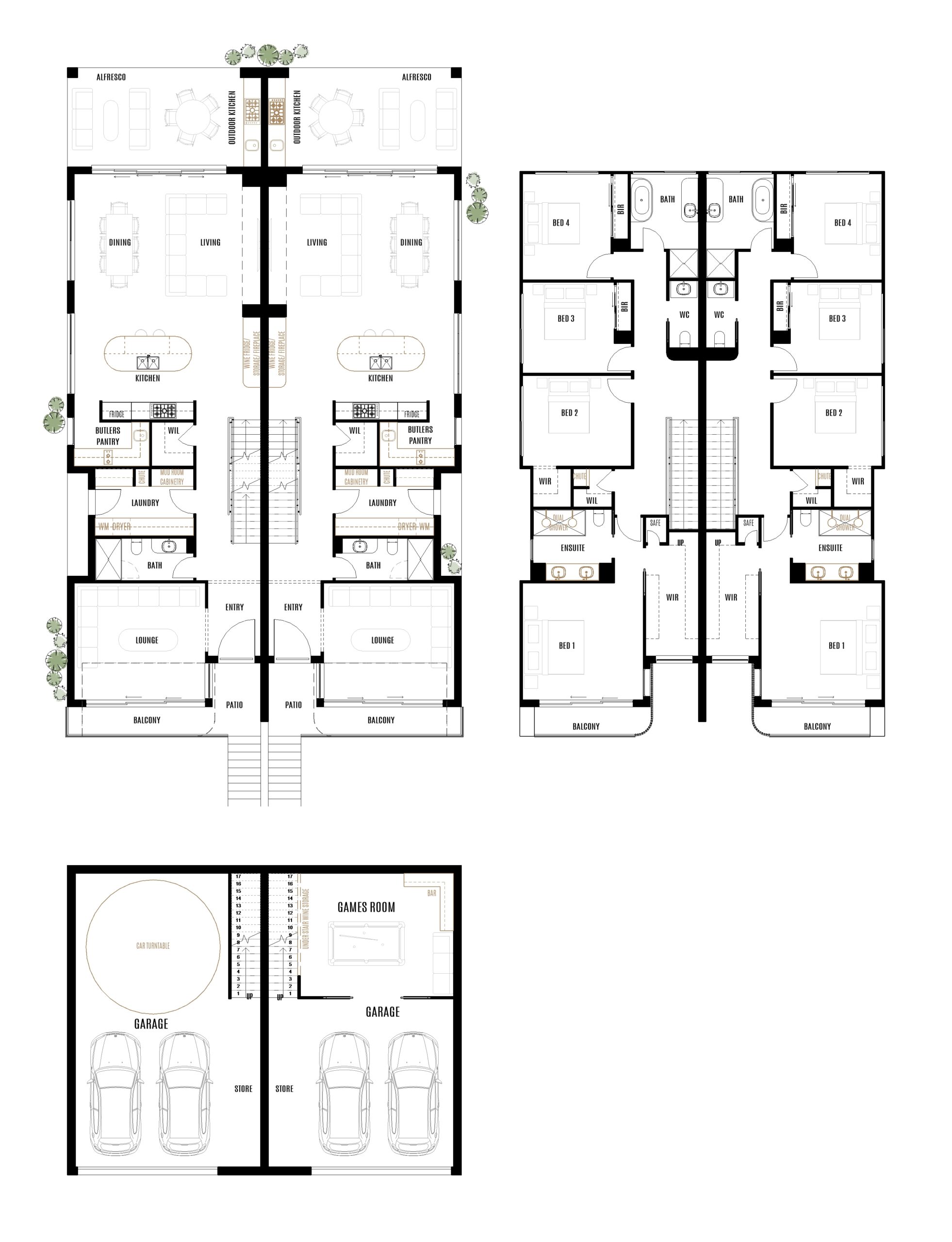 Duplex Floor Plan Image Fullscreen