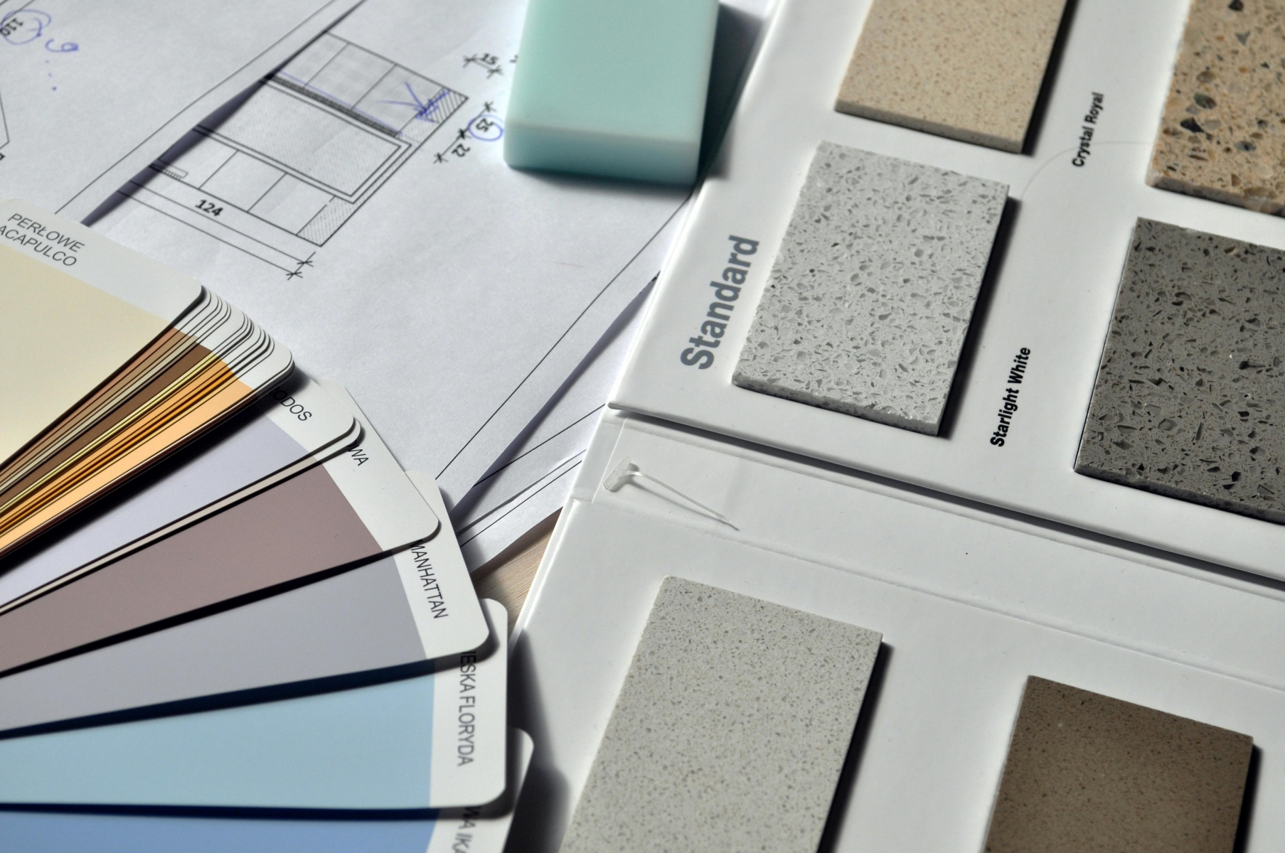 Selecting Finishes